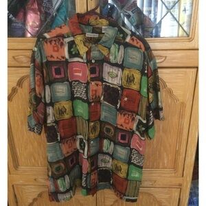 Casual Summer Shirt by Burma Bibas - Large